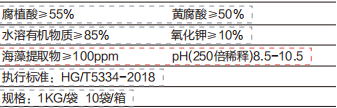 海能礦源黃腐酸鉀